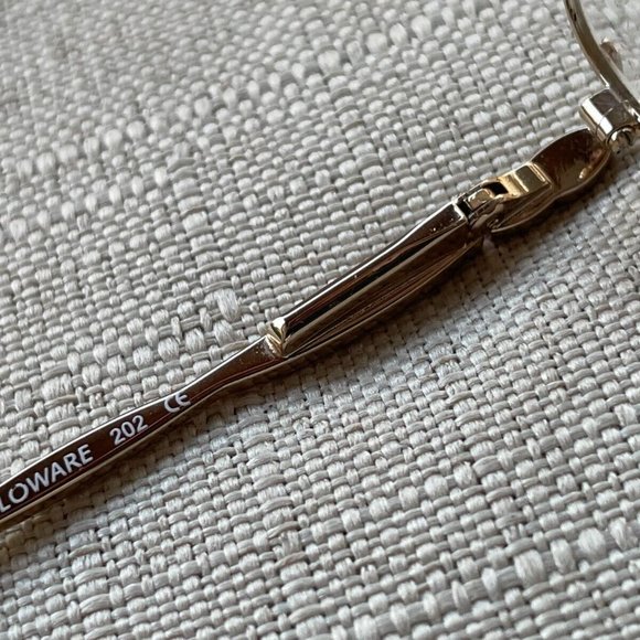 Sophia Loren Women Eyeglasses Frame M132 Gold Tone Glasses Frame by Zyloware - Picture 8 of 12